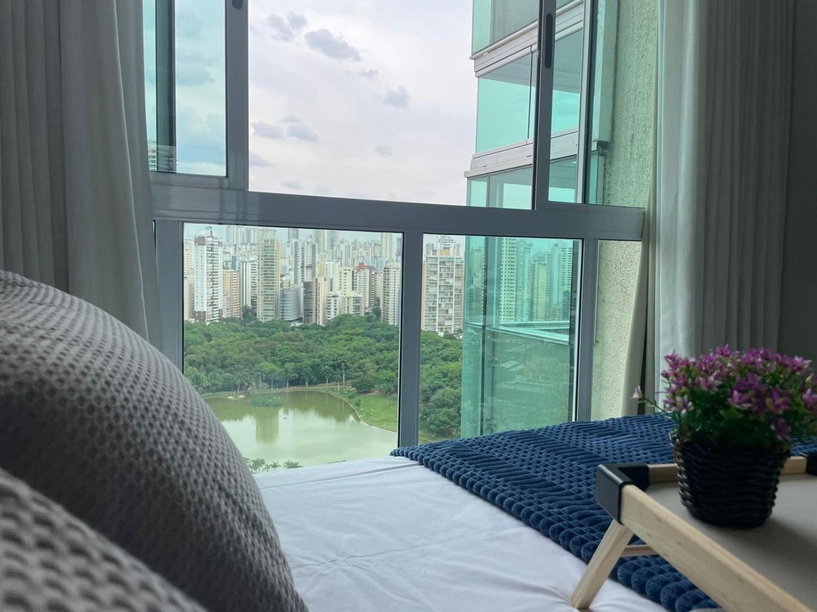 2 Qts.| 4 Hosp. | Ao Lado Do Goiania Shopping Apartamento Exterior foto